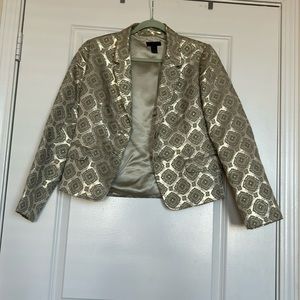 JCREW cute print lightweight blazer woman’s size 8
